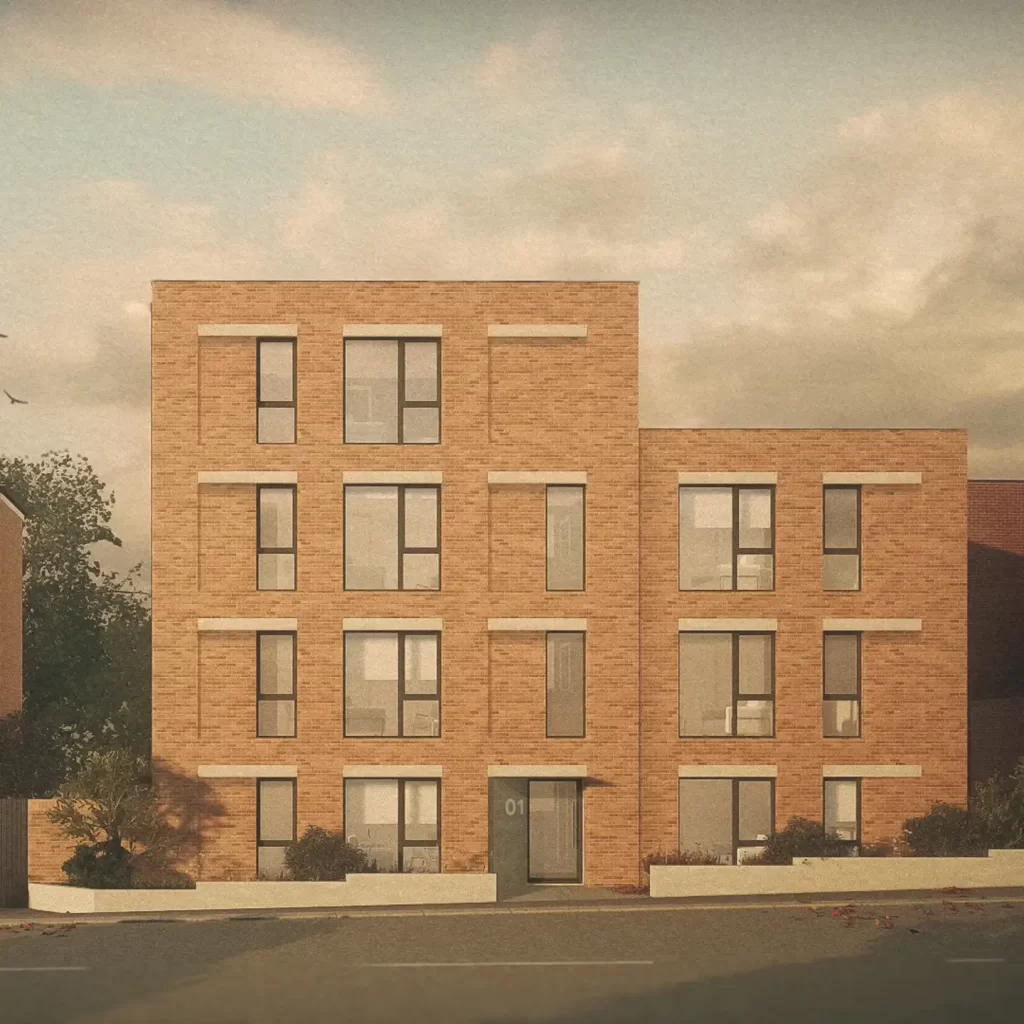 Architects drawing of Raglan Road